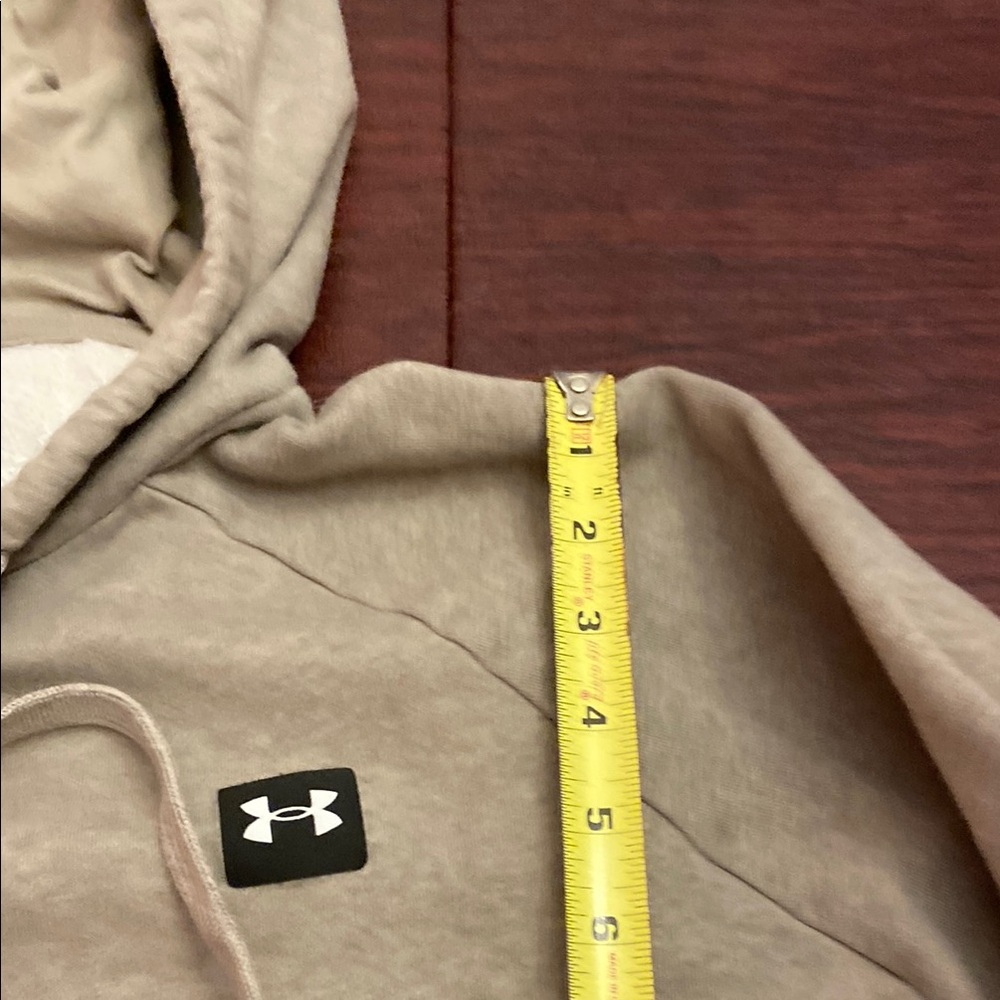 Under Armour Gray with tint of green Hoodie Sweatshirt - Picture 8 of 15